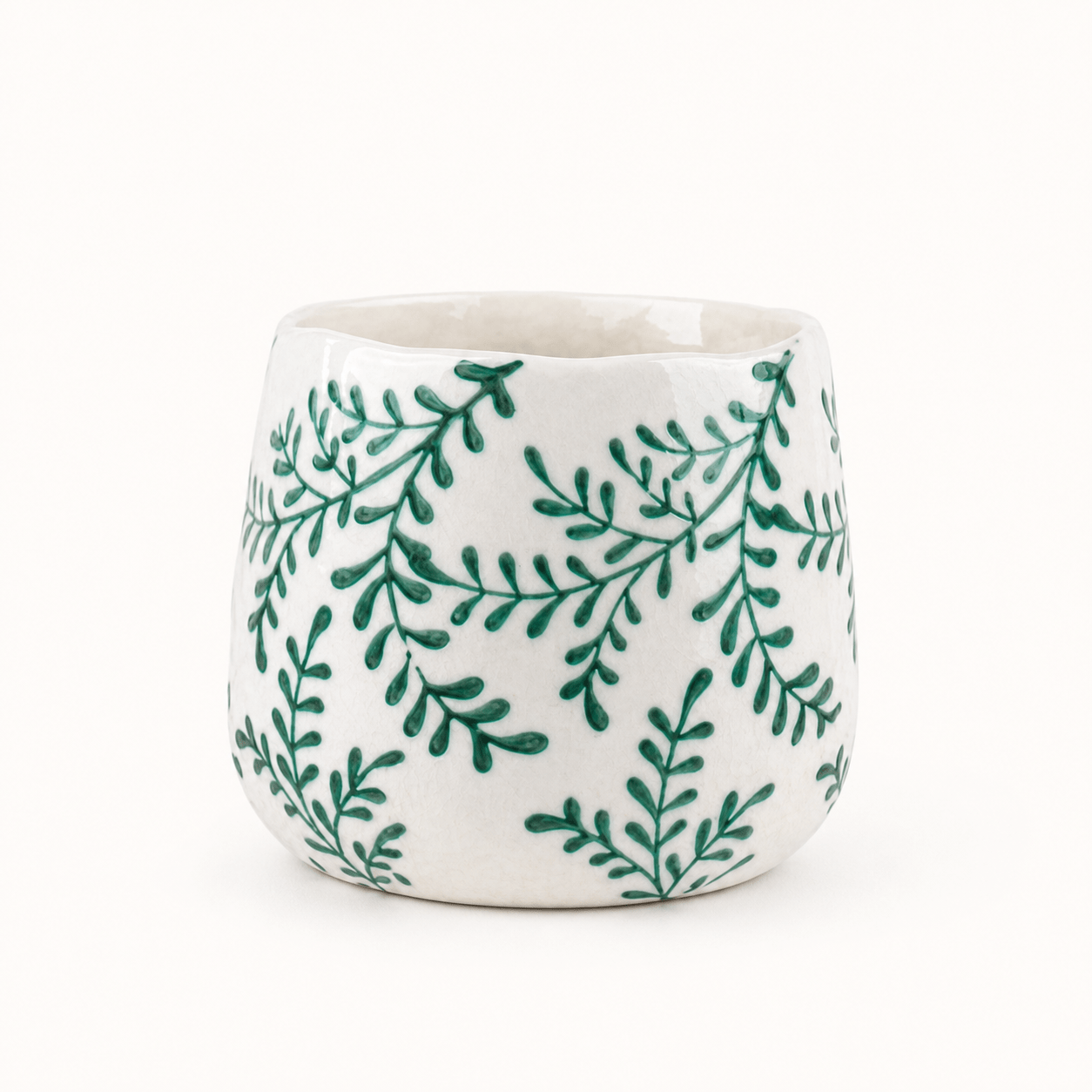 Botanical Print Planter – New Vision ceramic planter collection