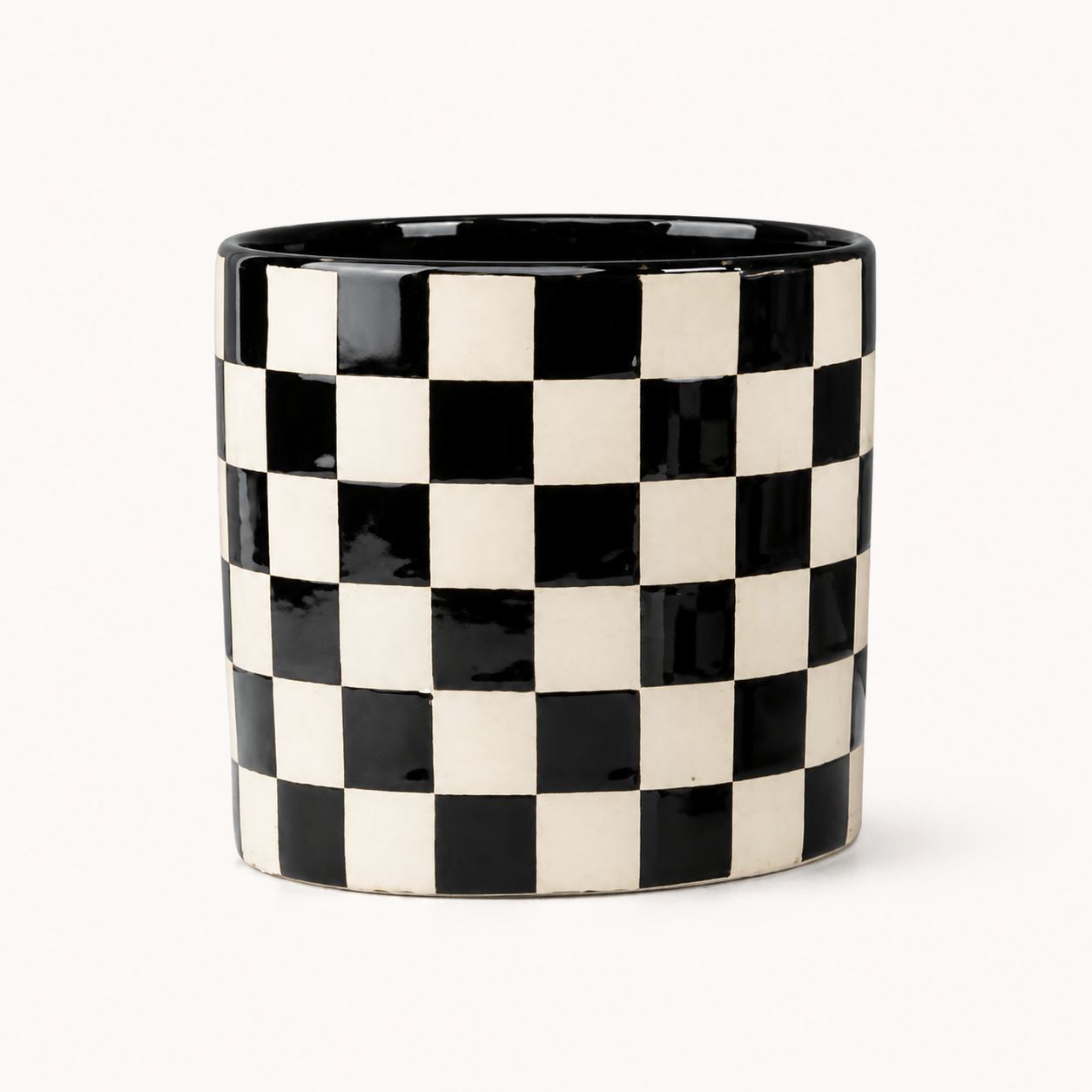 Checkerboard Planter – New Vision ceramic planter collection