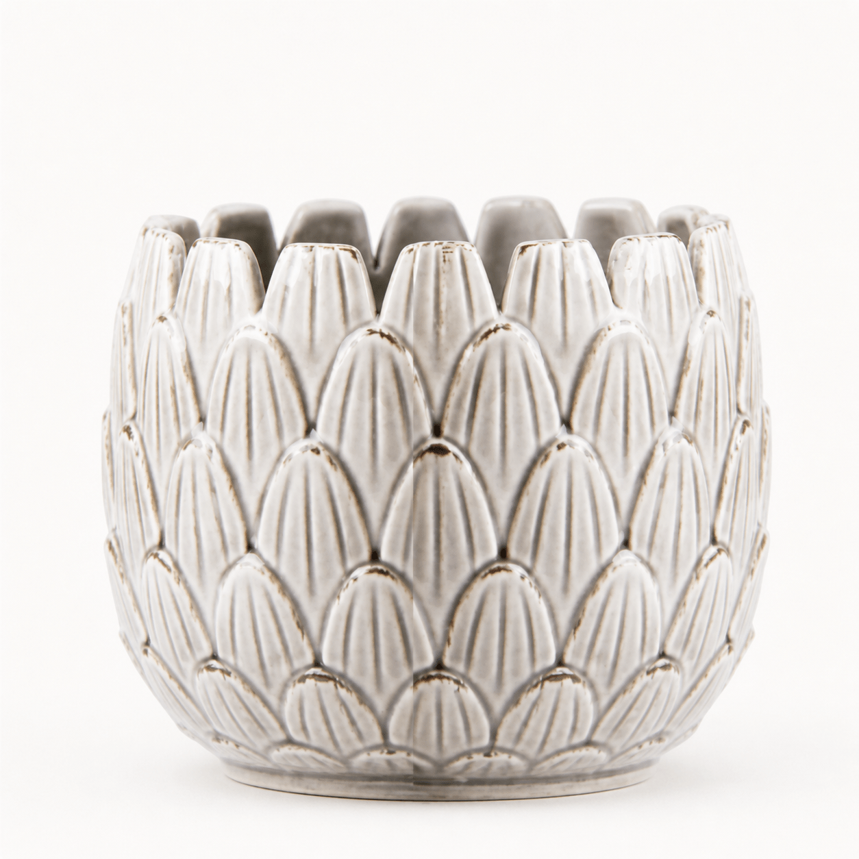 White Petal Planter – New Vision ceramic planter collection
