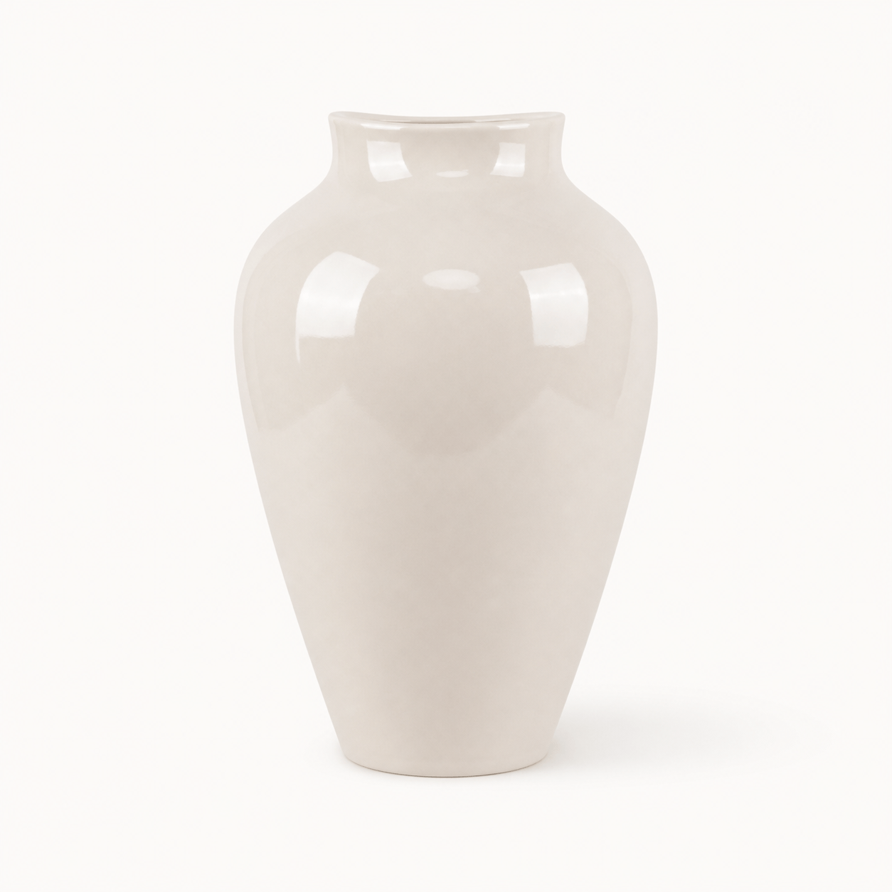 Classic Ivory Urn – New Vision ceramic vase collection