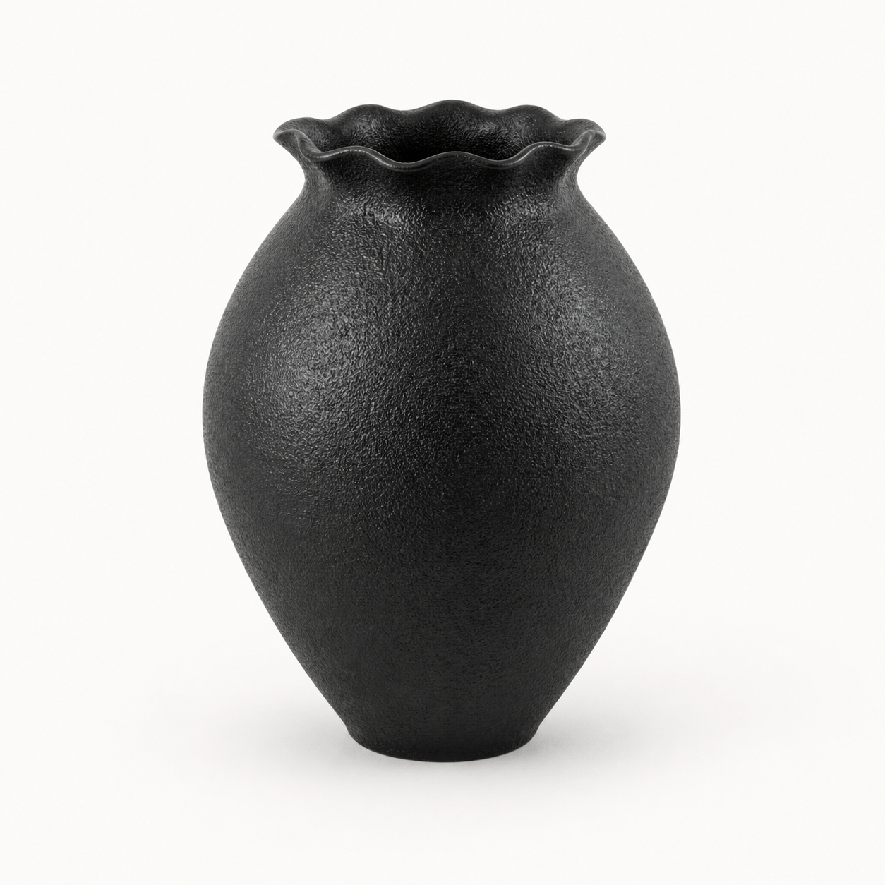Black Organic Vase – New Vision ceramic vase collection