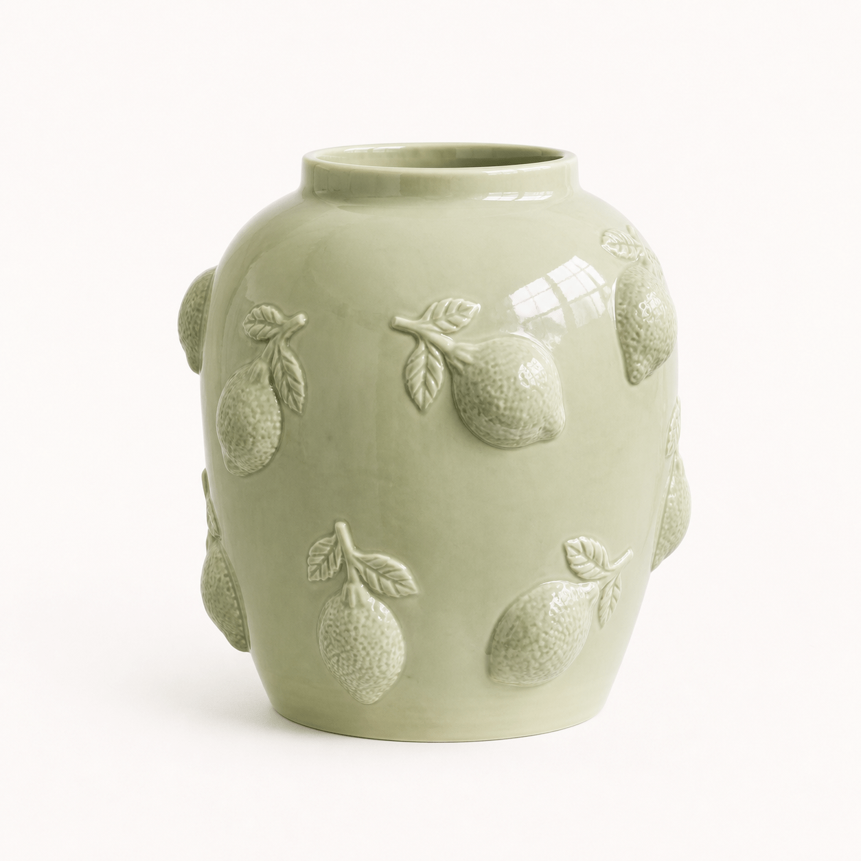 Fruit-Relief Vase – New Vision ceramic vase collection